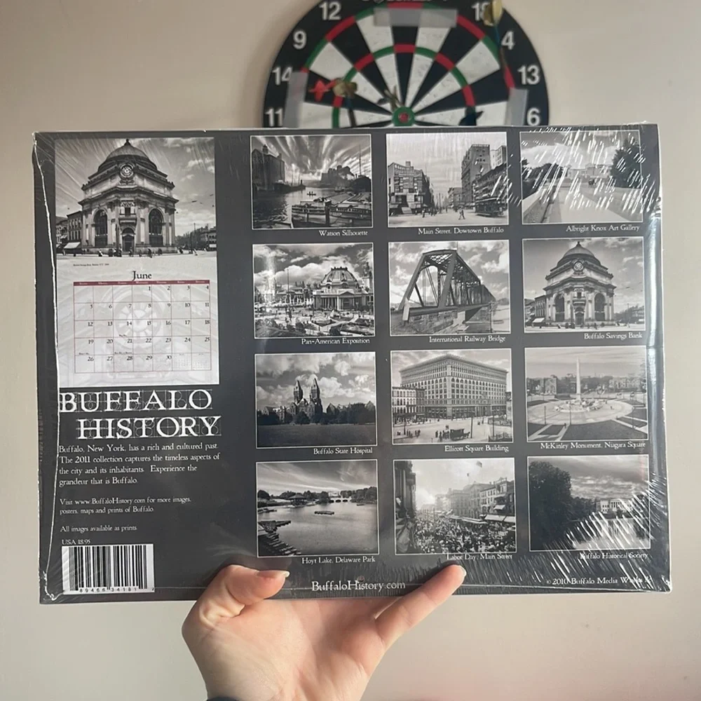 2011 Buffalo History Calendar Unopened